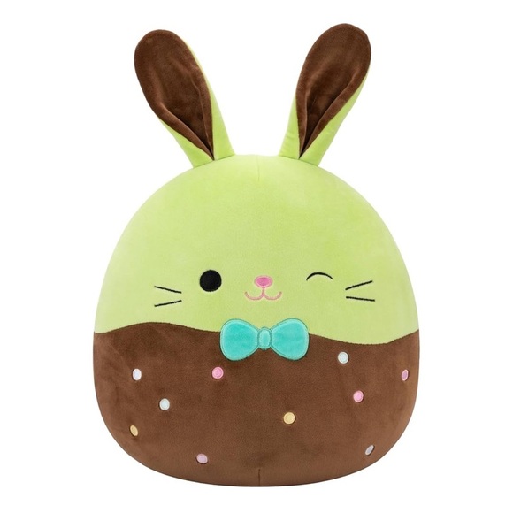 Squishmallows Other - Squishmallows Original 12in Buster The Chocolate-Dipped Green Chocolate Bunny